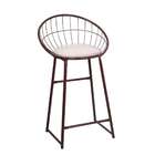 Banqueta Cheers Castanho E Branca