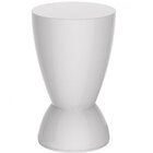 Banqueta Circular Argo  Branco