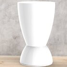 Banqueta Circular Argo  Branco