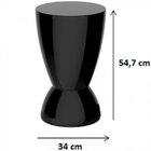 Banqueta Circular Argo  Calla Rose