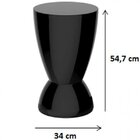 Banqueta Circular Argo  Lazuli