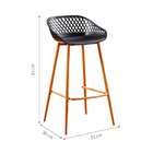 Banqueta Clarice Preta