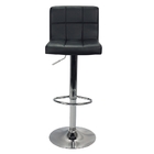 Banqueta Confort Gomos Estofada Couro Giratória C/ Regulagem