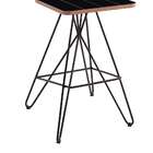 Banqueta Costela B. Butterfly Preta