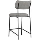 Banqueta Cozinha Média Kit 10 Milli Linho Cinza A14 - Mpozena