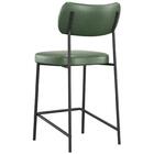 Banqueta Cozinha Média Kit 6 Milli Sintético Verde A14 - Mpoz