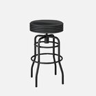 Banqueta De Aço Giratória Panamá  Preto