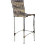 Banqueta De Alumínio Cannes Para Edícula E Mesa De Jantar Tra