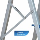 Banqueta De Alumínio Residencial Com 3 Degraus – Alumasa