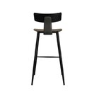 Banqueta De Cozinha Analu Assento E Encosto Em Pp E Estrutura