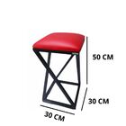 Banqueta De Cozinha Industrial Vermelho