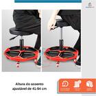 Banqueta de Ferramentas Mecânico Profissional Assento Giratór