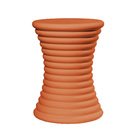 Banqueta de Polietileno Carretel 32x44cm Terracota