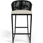 Banqueta Decorativa Para Área Gourmet Cozinha Varanda Corda N