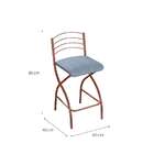 Banqueta Del Cobre E Cinza