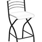 Banqueta Del Preta E Branca