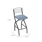 Banqueta Del Preta E Cinza