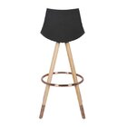 Banqueta Detalhada Em Cobre Lorena Rivatti Preto