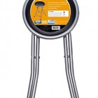 Banqueta Dobrável Circular Comfort Mor Preto