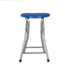 Banqueta Dobravel Triangular Delta Mor Azul