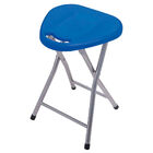 Banqueta Dobravel Triangular Delta Mor Azul