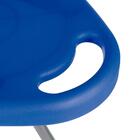 Banqueta Dobravel Triangular Delta Mor Azul