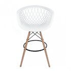 Banqueta Dsw-m Web Empório  Branco