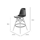 Banqueta Eames Azul Claro