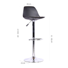 Banqueta Eames Bs20 Preto