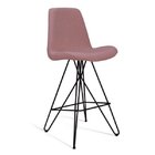 Banqueta Eames Butterfly Daf Mobiliário Rosa/preto