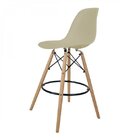 Banqueta Eames Dsw Empório  Fendi/madeirado