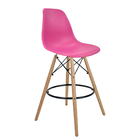 Banqueta Eames Pp Rosa Chiclete