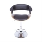 Banqueta Elba De Madeira Acolchoada Revestimento De Pu Café -