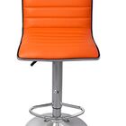 Banqueta Em L Base Disco - Laranja