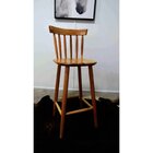 Banqueta Em Madeira Maciça Milena  Natural