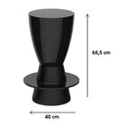 Banqueta Em Polipropileno Tinn  Branco