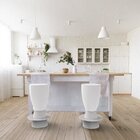 Banqueta Em Polipropileno Tinn  Branco