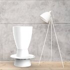 Banqueta Em Polipropileno Tinn  Branco