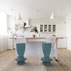 Banqueta Em Polipropileno Tinn  Lazuli