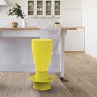 Banqueta Em Polipropileno Tinn  Limão Siciliano