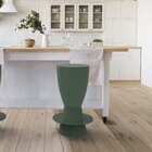 Banqueta Em Polipropileno Tinn  Verde Alecrim