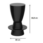 Banqueta Em Polipropileno Tinn  Verde Alecrim