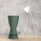 Banqueta Em Polipropileno Tinn  Verde Alecrim