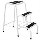 Banqueta Escada Metalmix - Branca
