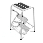 Banqueta Escada Metalmix - Branca