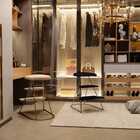 Banqueta Escada Milão - Preto/facto Azul