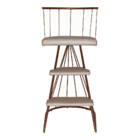 Banqueta Escada Paris - Preto/pelucia Preto