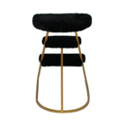 Banqueta Escada Rio - Dourado/preto