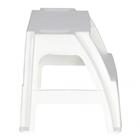 Banqueta Escada Tramontina Paiva Em Polipropileno Branco