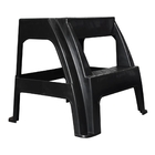 Banqueta Escada Tramontina Paiva Em Polipropileno Preto